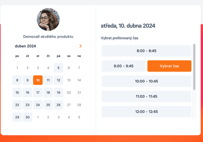 Jednoduchá aplikace pro vaše hovory a schůzky